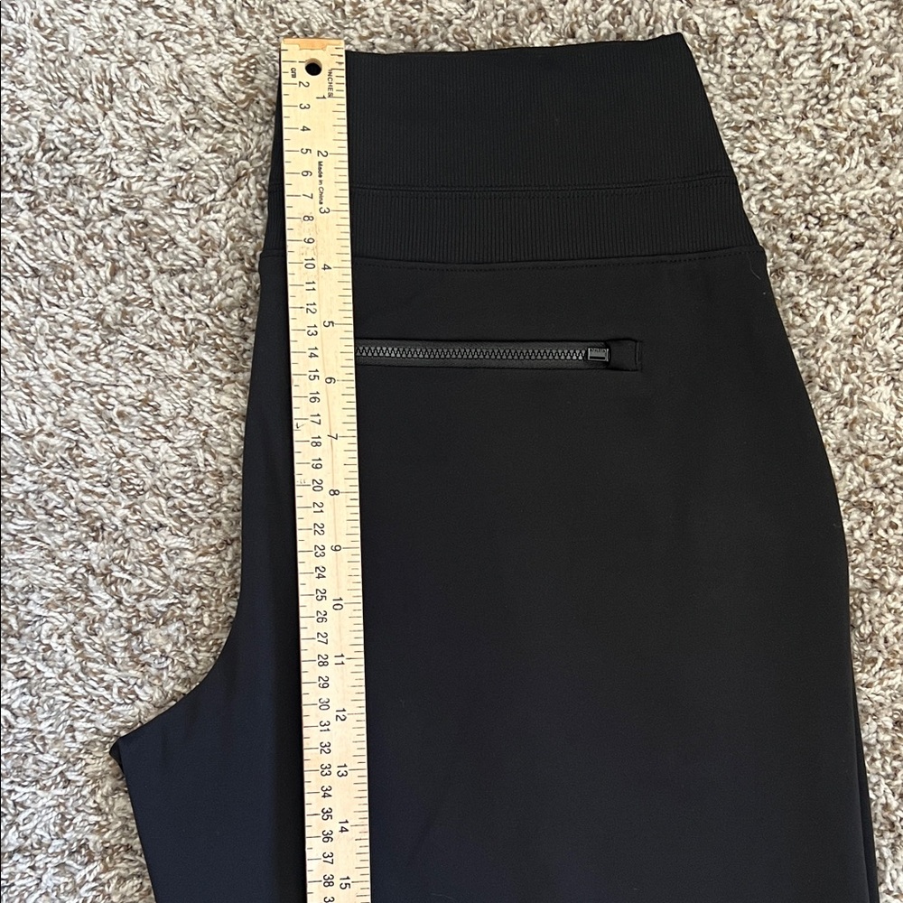 Like New! Athleta Venice High Rise Wide Leg Pant No-dig waistband Black Size L - Picture 12 of 16